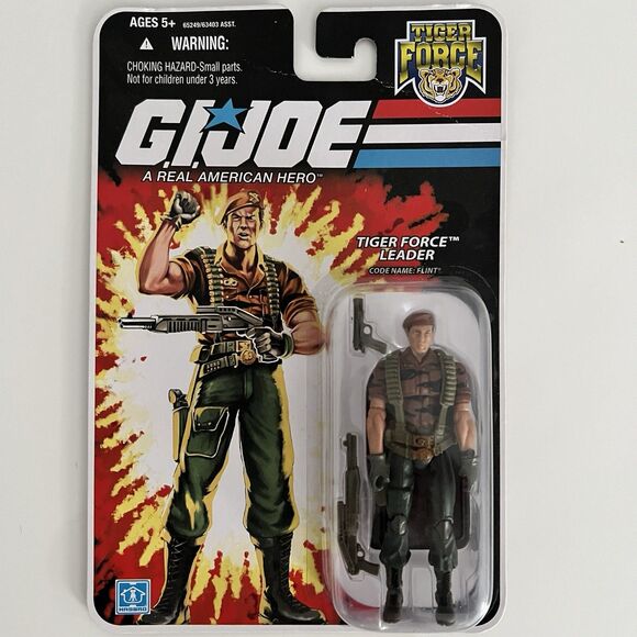 Hasbro Other - NEW Hasbro 2007 GI Joe Flint Tiger Force Leader 25th Anniversary  3.75” Figure